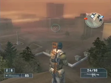 Mercenaries screen shot game playing